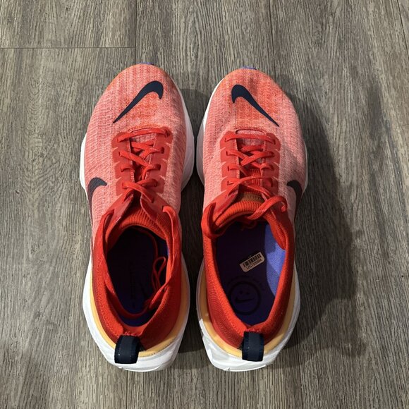 Nike ZoomX Invincible Run FK Men 11.5 Red Blue White Shoes DR2615-600 main image 6